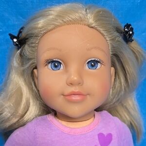 Lotus Blonde Haired Blue Eyed  Doll